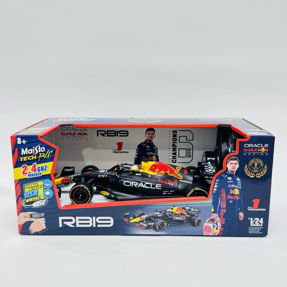 New Maisto‎ Tech R/C 2.4 GHZ USB Charge 1/24 Scale Red Bull 2025